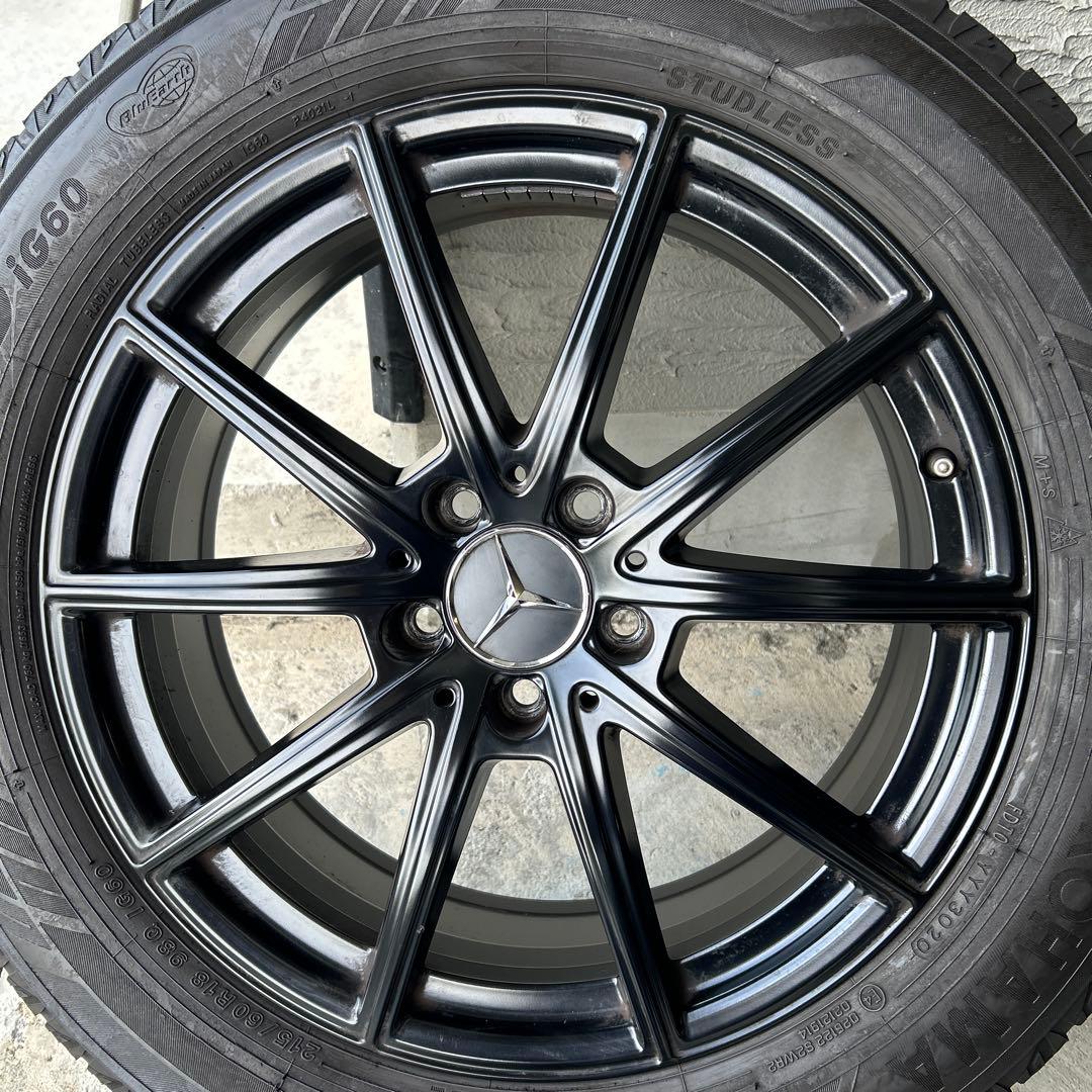 え*む様 GLA GLB 純正タイヤホイール4本セット　スタッドレス