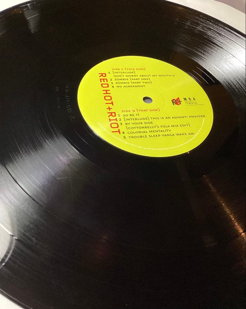 Fela kuti トリビュートレコード　RED HOT RIOT 2LP