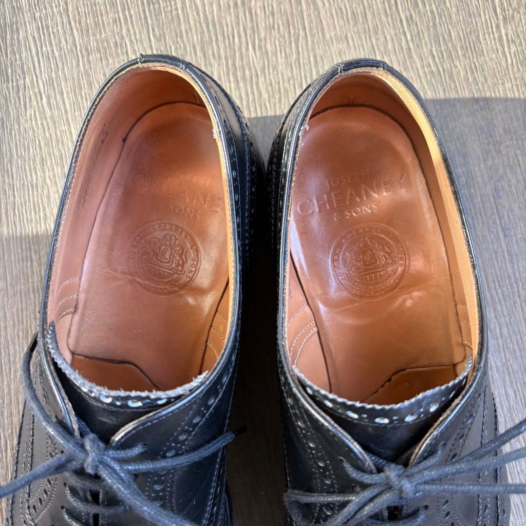 【JOSEPH CHEANEY】 ARTHUR Ⅲ / ブラックUK8(F)