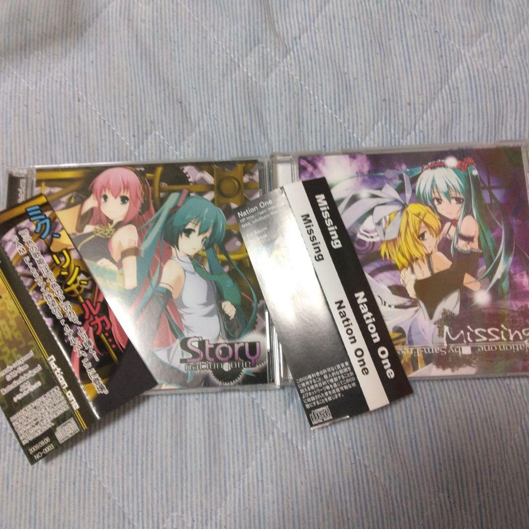 希少　帯付き　samfree　Missing　Story　ボカロ　CD　初音ミク