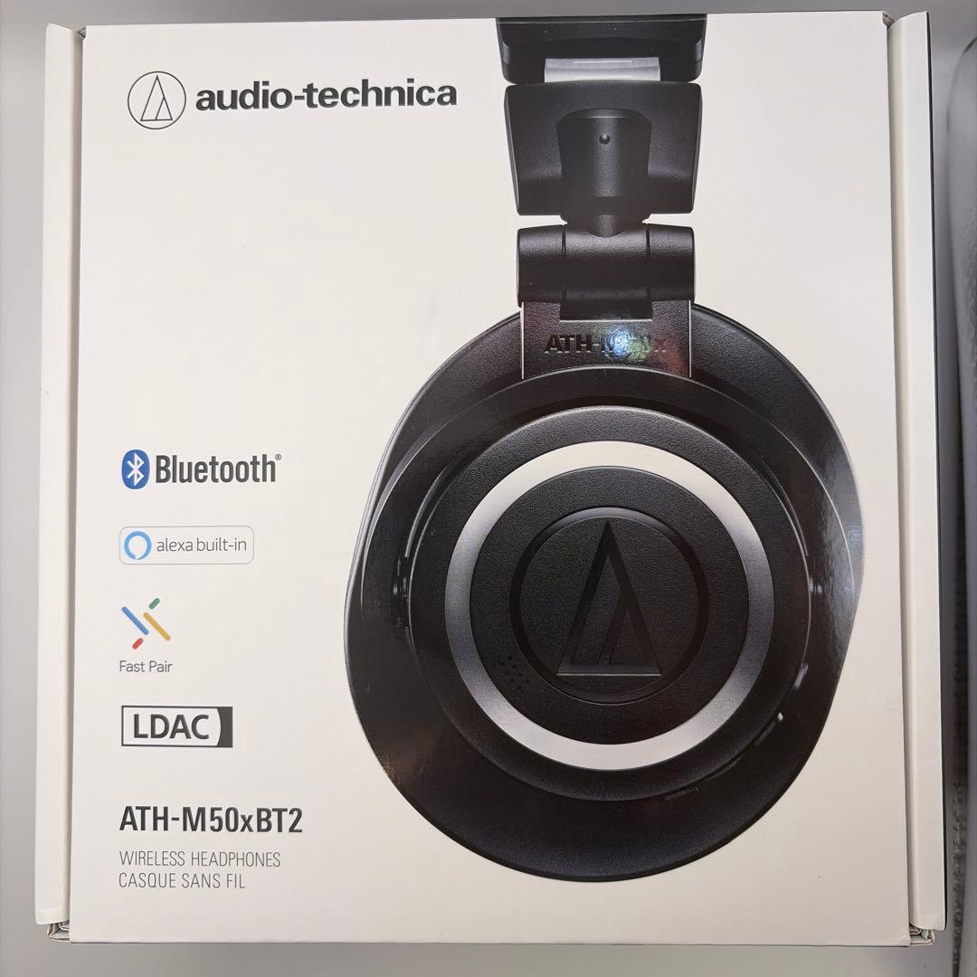 未使用audio-technica ATH-M50xBTワイヤレスヘッドホン