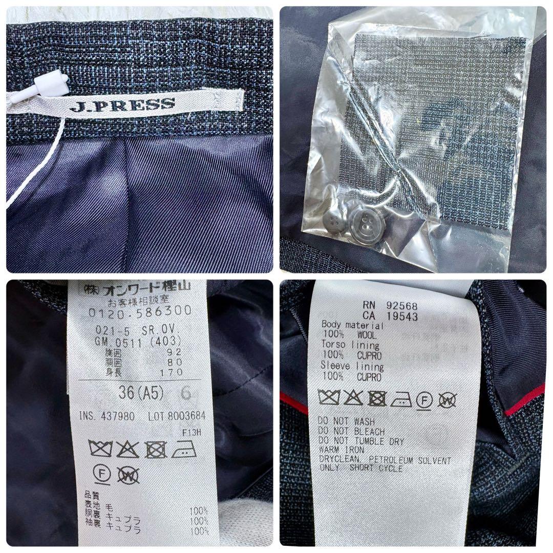 2025年春夏新作 新品 J.PRESS スーツセットアップ 背抜きサマーウール