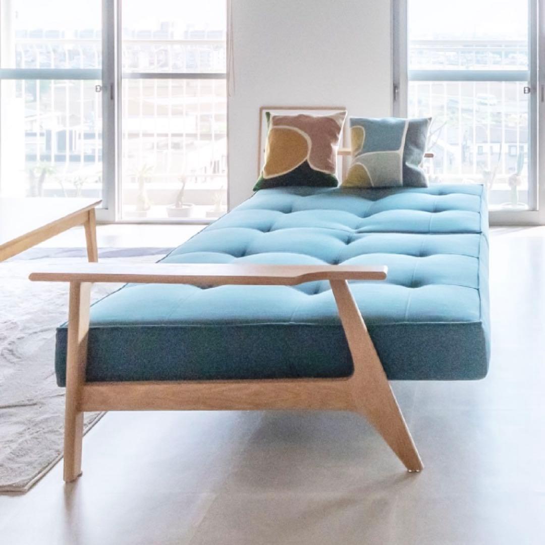 デンマーク 家具　ソファベッド コンランショップ オーク材　7月18日まで