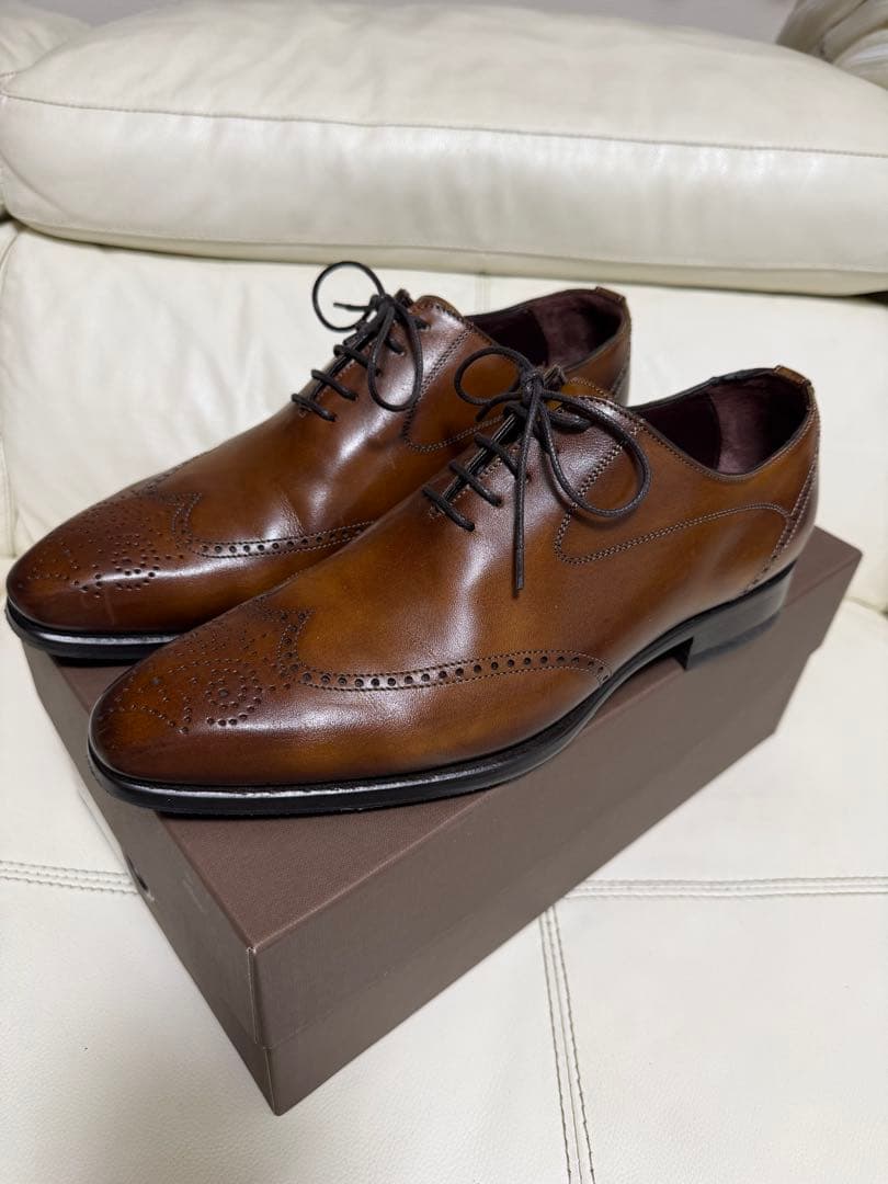 バーニーズニューヨーク レザーシューズ 26.0cm