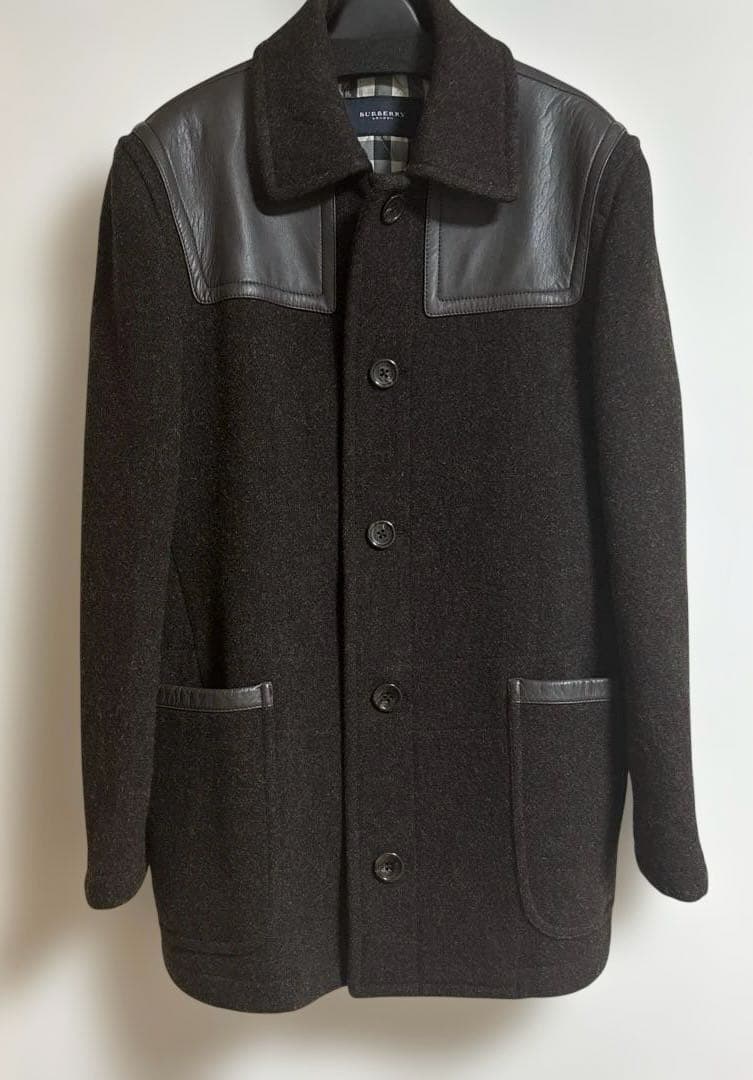 バーバリー　BURBERY メンズ　ウールジャケット