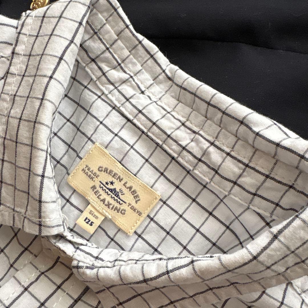 ★ぽんちゃん★グリーンレーベルリラクシング　キッズ　フォーマルセット125