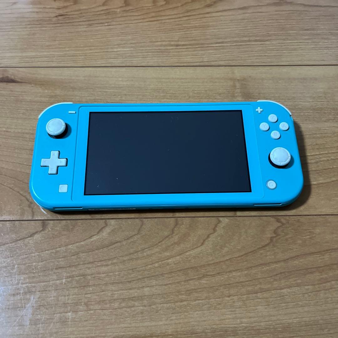 任天堂 スイッチライト本体 ターコイズ 色 ジャンク品