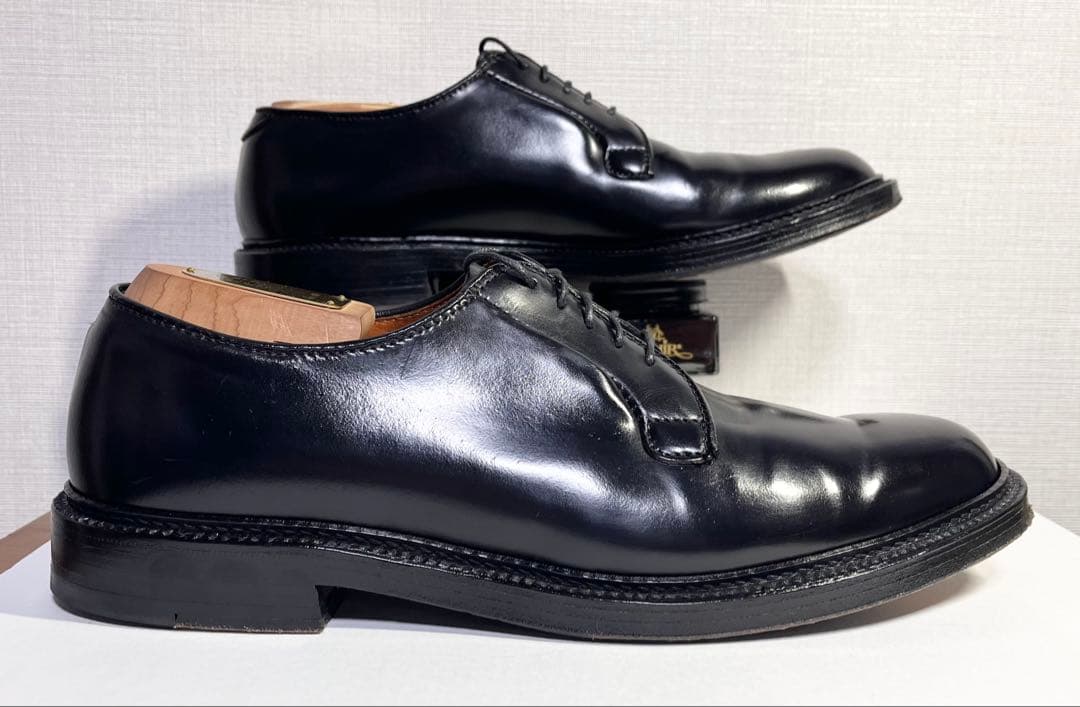 ★極美品★Alden 9901 US9D コードバン プレーントゥ 純正ツリー付