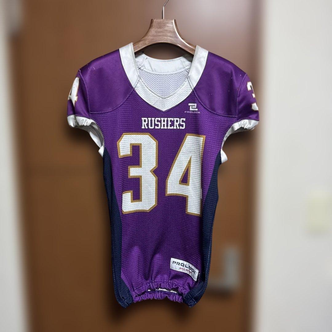 立教新座高校RUSHERS ユニフォーム 34番 Mサイズ