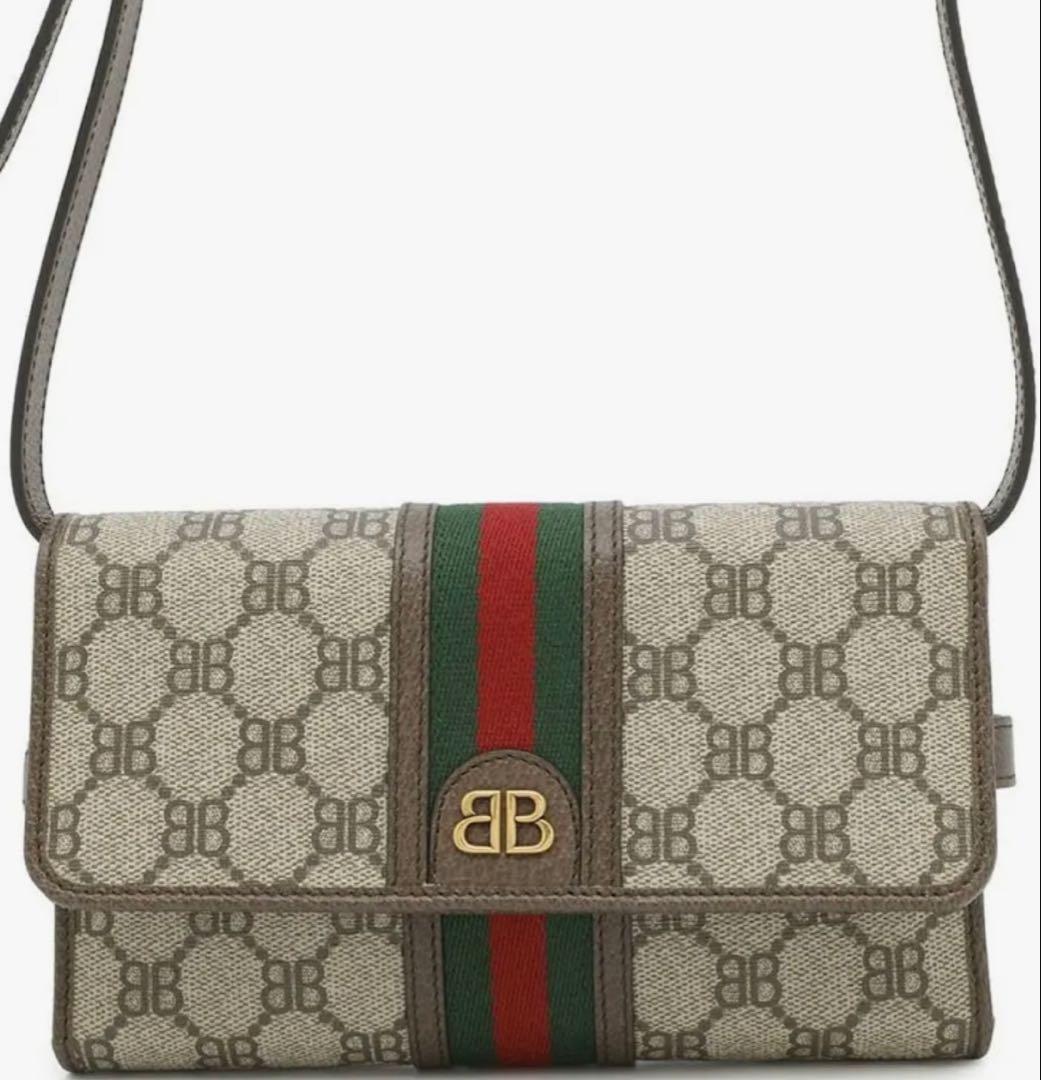 バレンシアガ ショルダーウォレット BALENCIAGA GUCCIコラボ