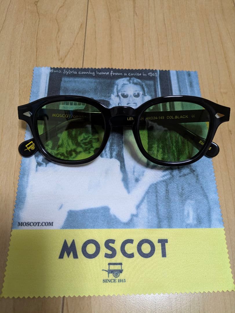 y*a様 MOSCOT モスコット レムトッシュ グリーン サングラス 緑