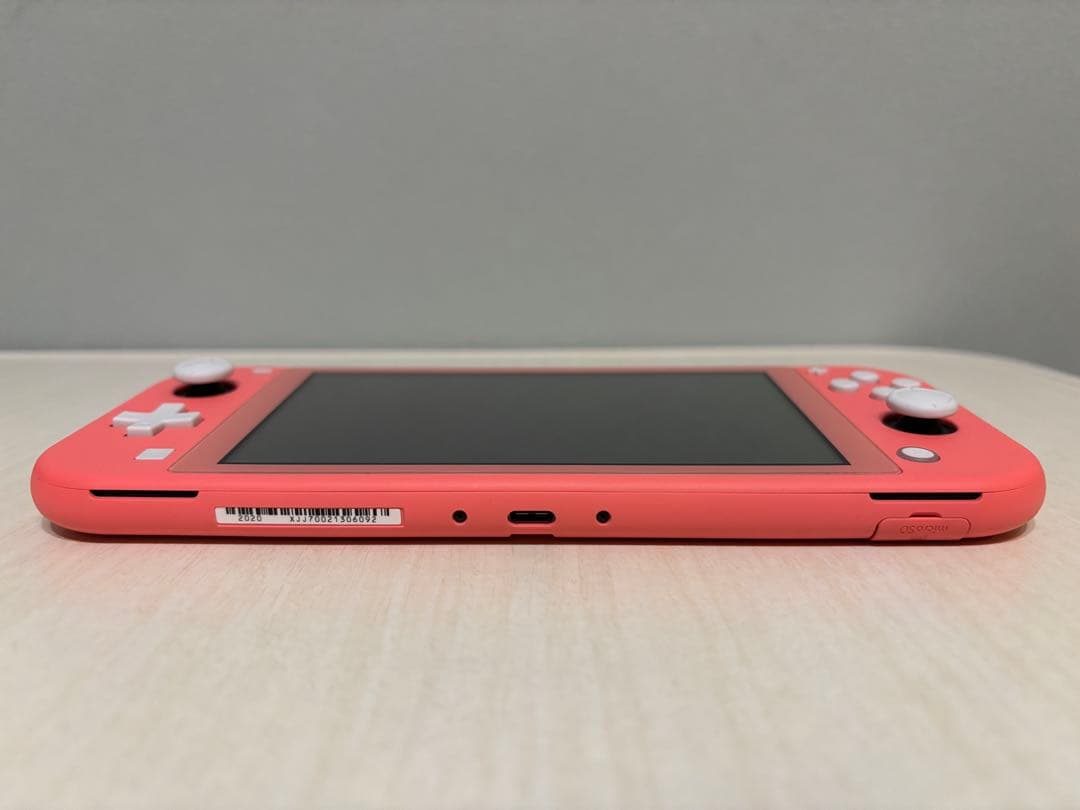 【動作確認済】 Switch Lite ピンク 本体 ACアダプター付き