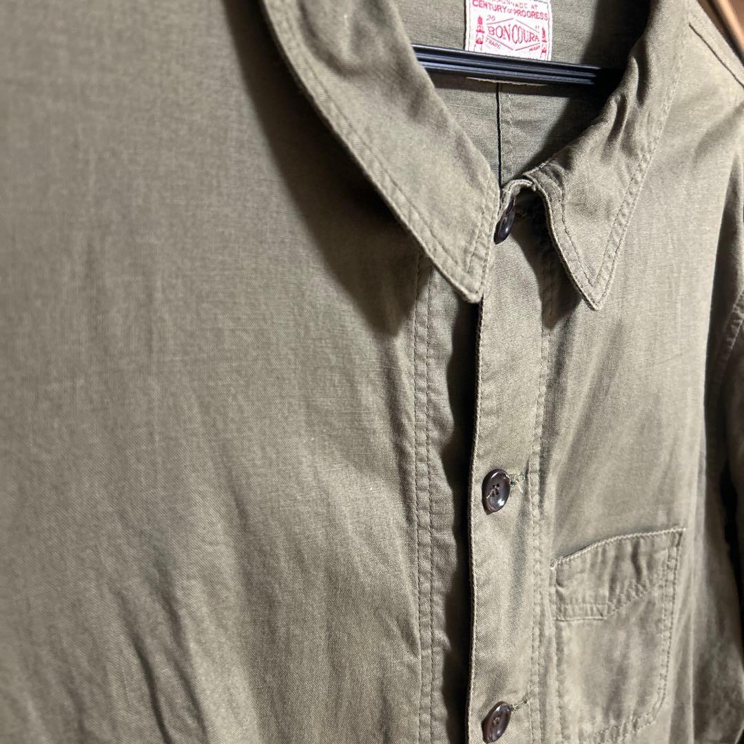 BONCOURA カバーオール サイズ40 オリーブ