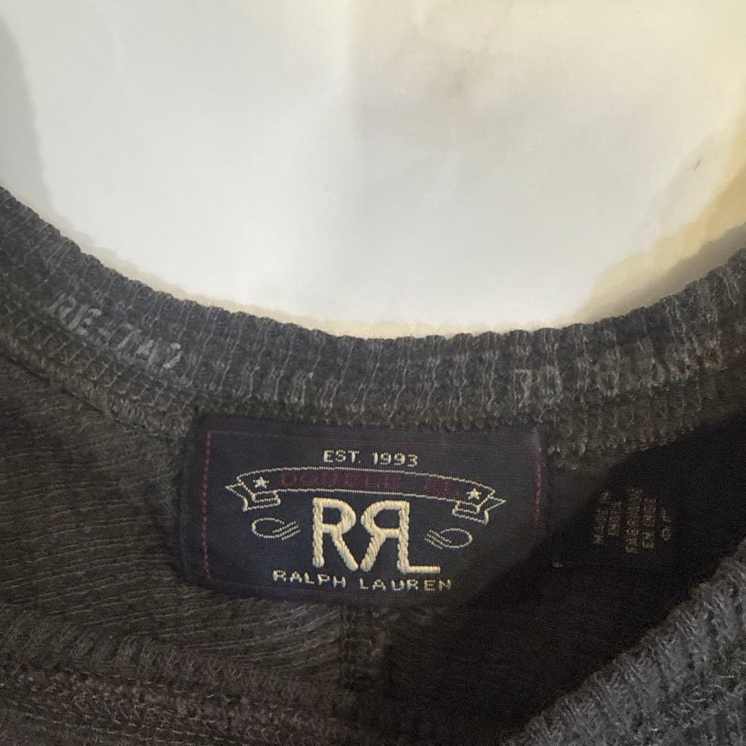 RRL ダークグレー 長袖カットソー