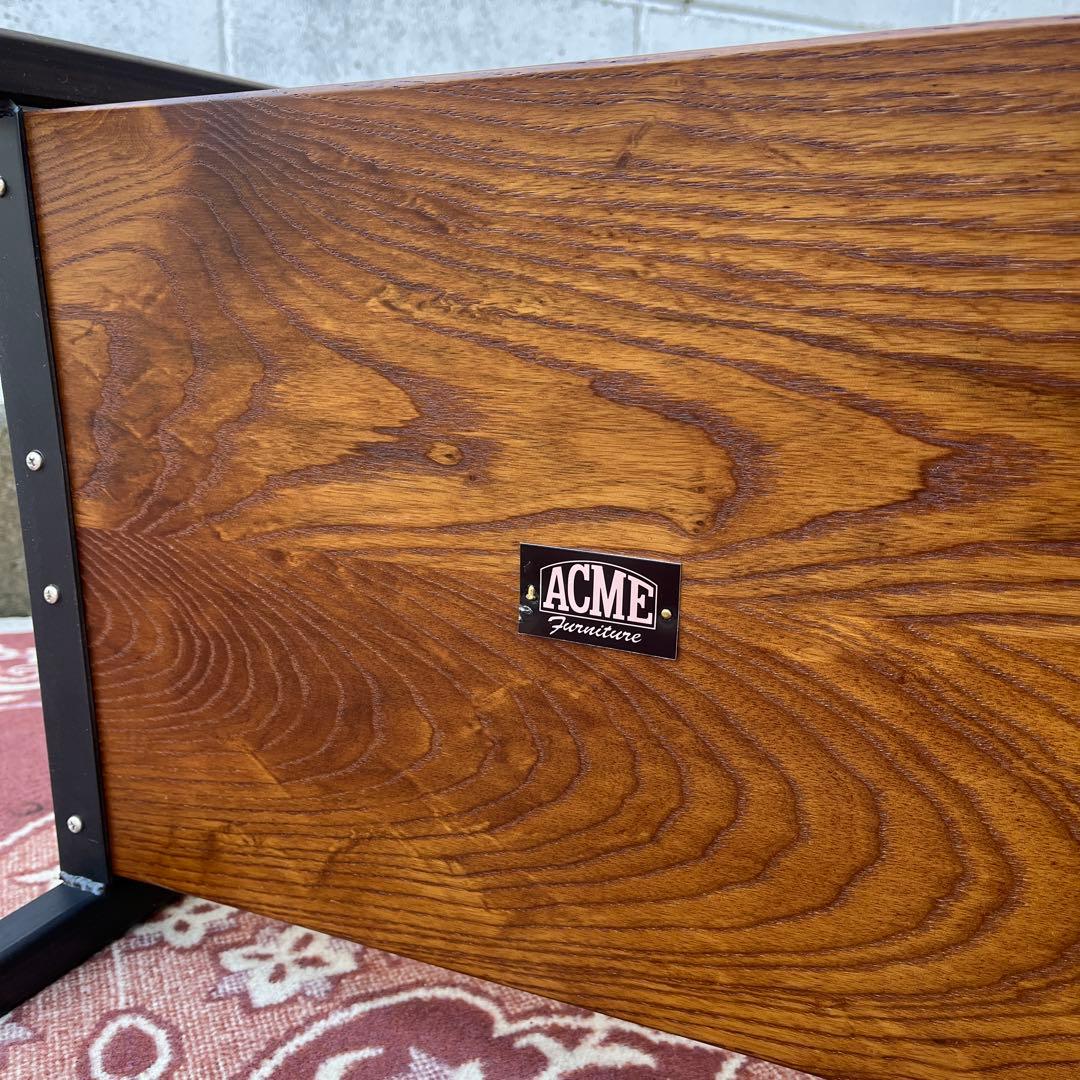 ACME アクメファニチャー◾️木製天板 エンドテーブル インダストリアル