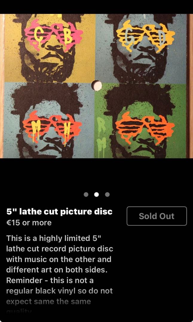 世界限定25枚　godfather don x cut beetlez レコード