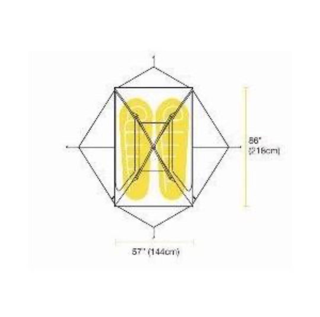 【バーゴ VARGO】NO-FLY 2PUL 軽量登山ロングトレイル T-480