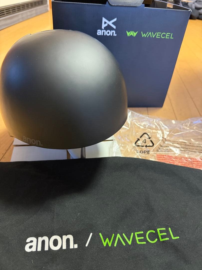 anon. WAVECEL ヘルメット マットブラック