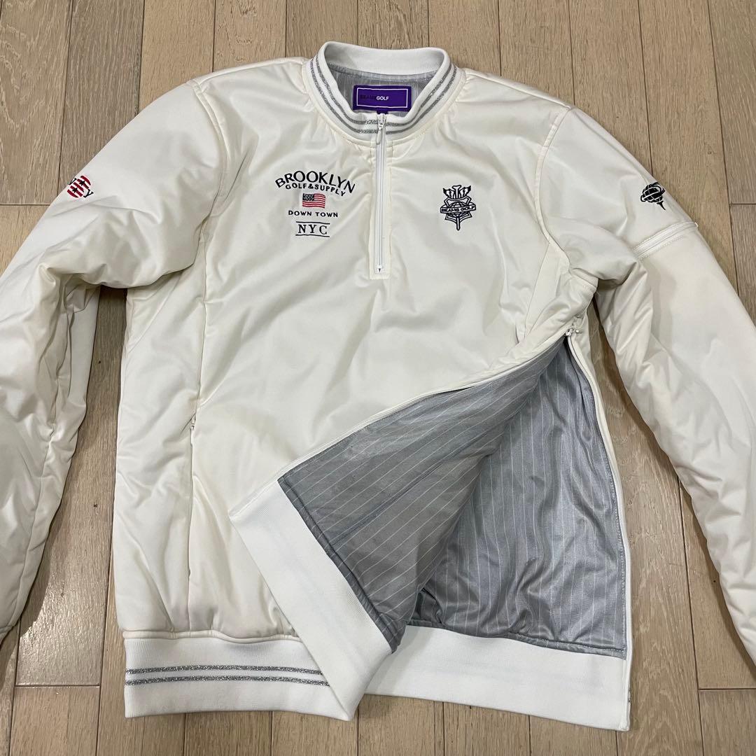 ビームスゴルフ 中綿ブルゾン　サイズL