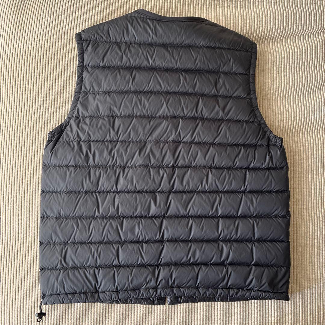 DANTON インナーダウン　ベスト　黒　34