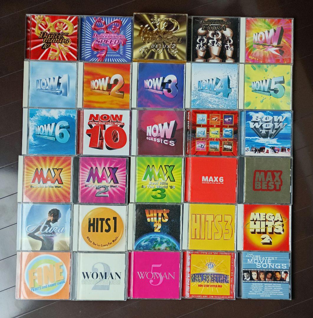 お買い得!!　NOW MAX HITSシリーズ等々　洋楽CD30枚セット