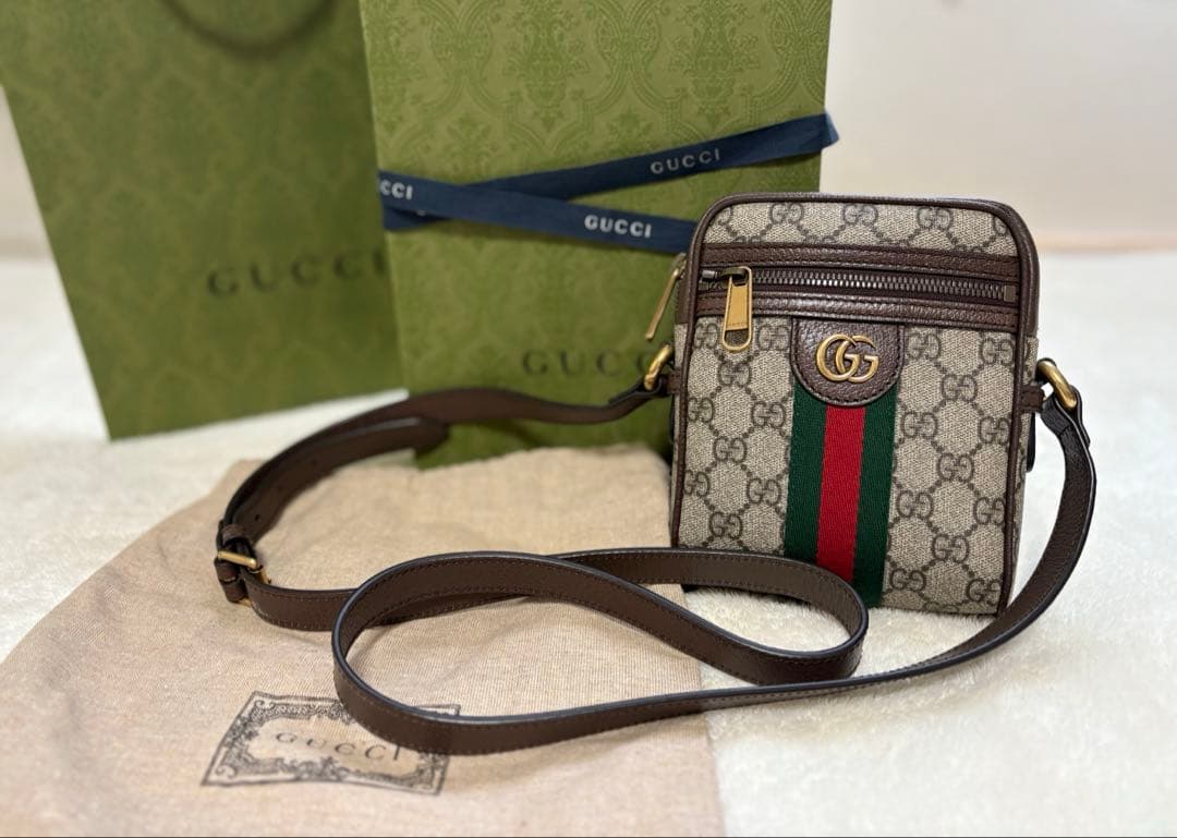 ◆GUCCI◆（オフィディア） ミニメッセンジャーバッグ