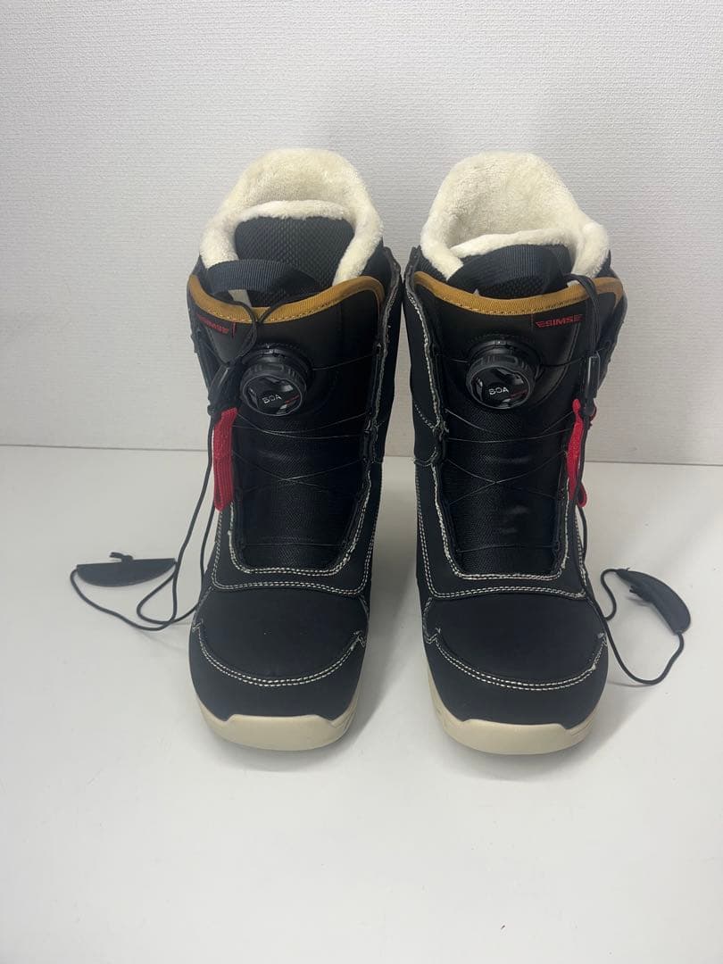 美品 シミス SIMSスノボ ブーツ 24.5cm スノーボード ボア BOA