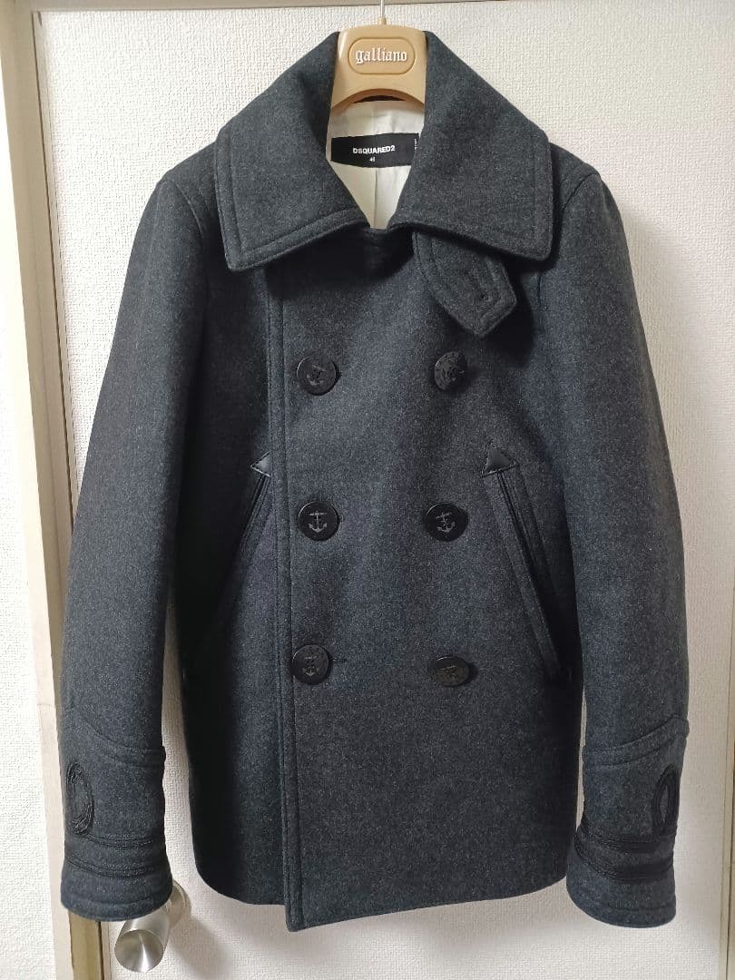 定価26万円　Dsquared2　ディースクエアード　Pコート　46