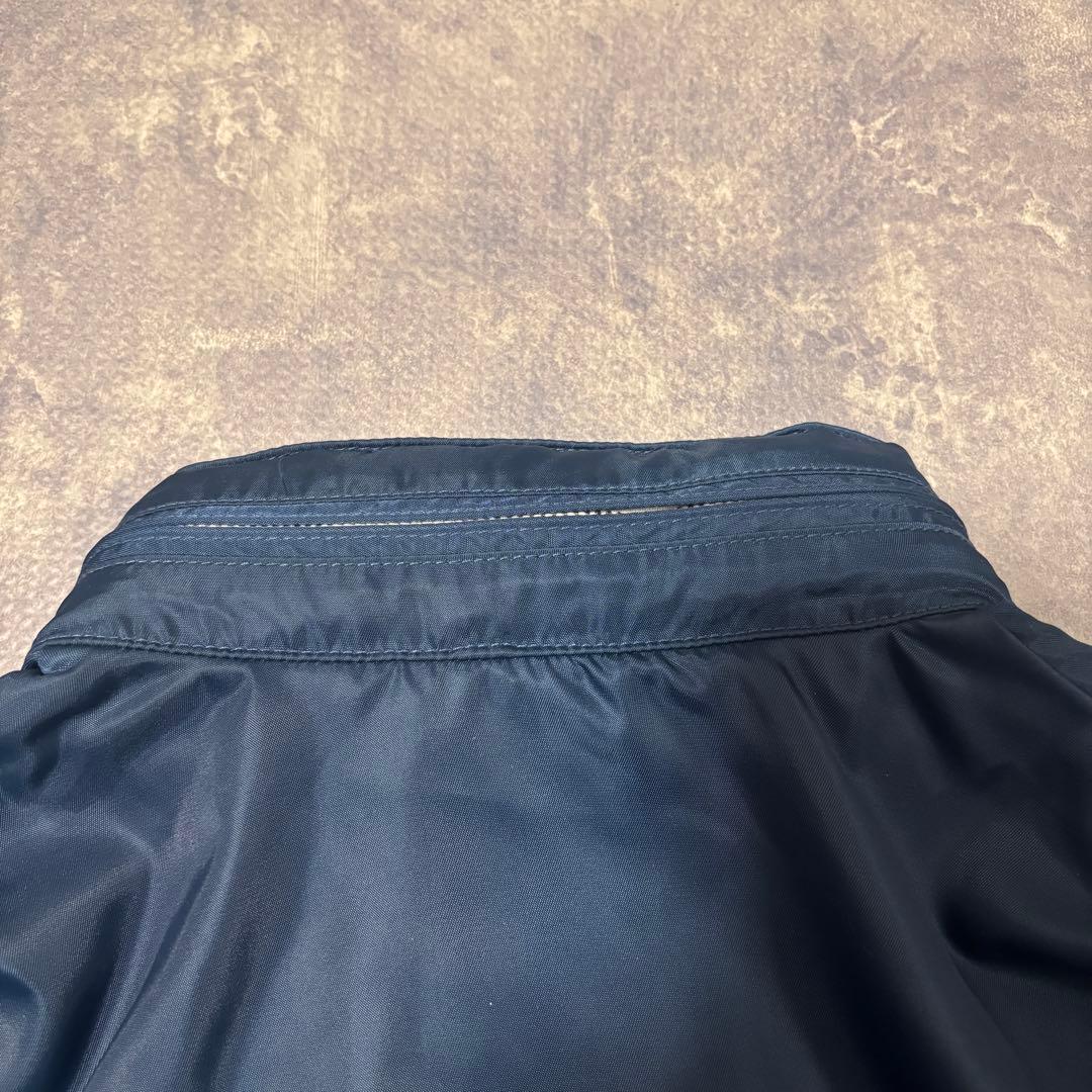 ヒステリックグラマー ワッペン ブルゾン 裏地パンダ 総柄 ヒスガール ネイビー