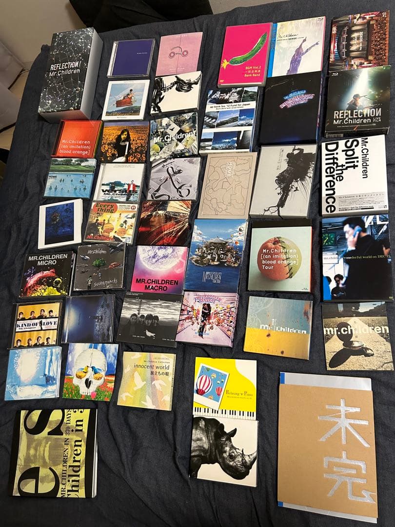 Mr.Children まとめ アルバム シングル ライブDVD Blu-ray