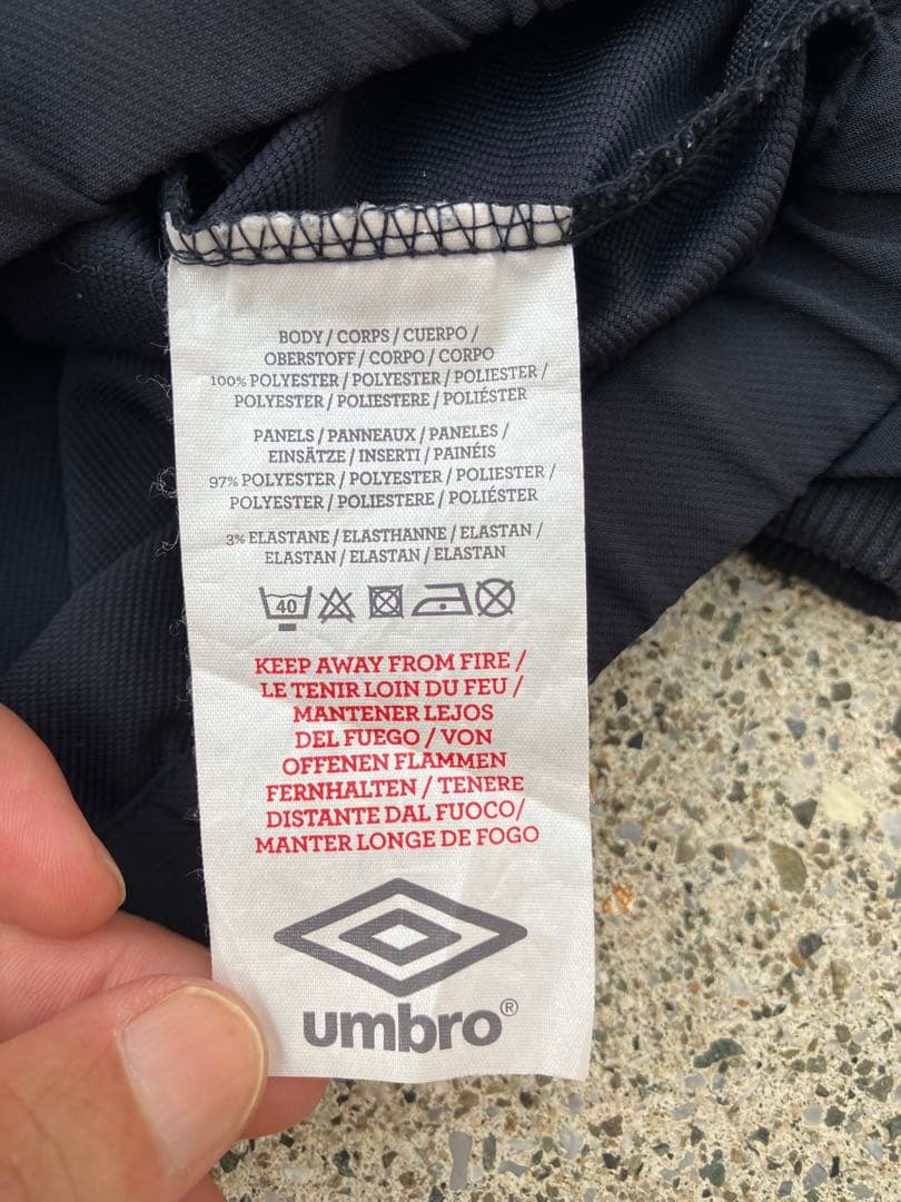 【希少】UMBRO×マンチェスターシティ/ピステ/ドリルトップ/M