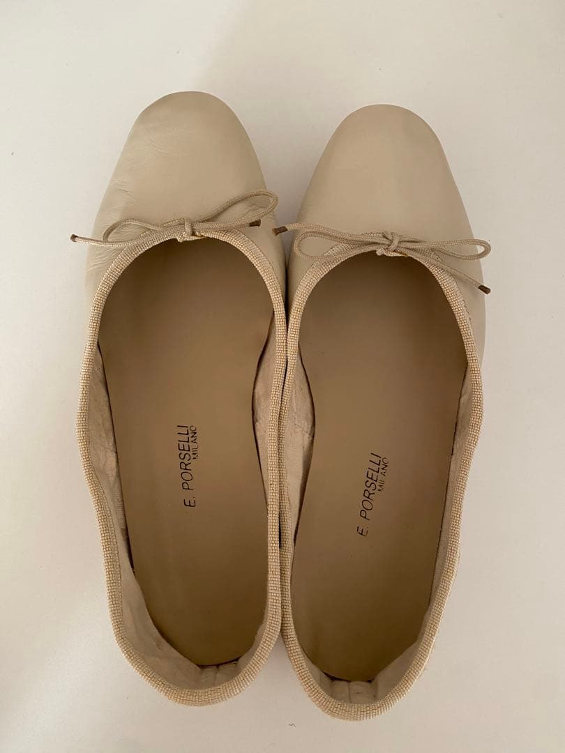 E. Porselli バレエシューズ38