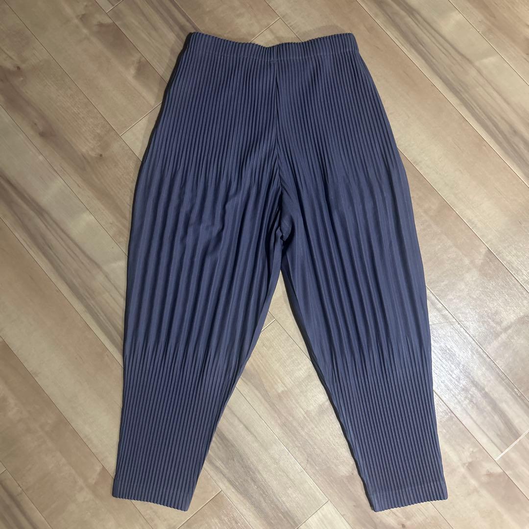 N*@様 HOMME PLISSÉ ISSEY MIYAKE パンツ グレー