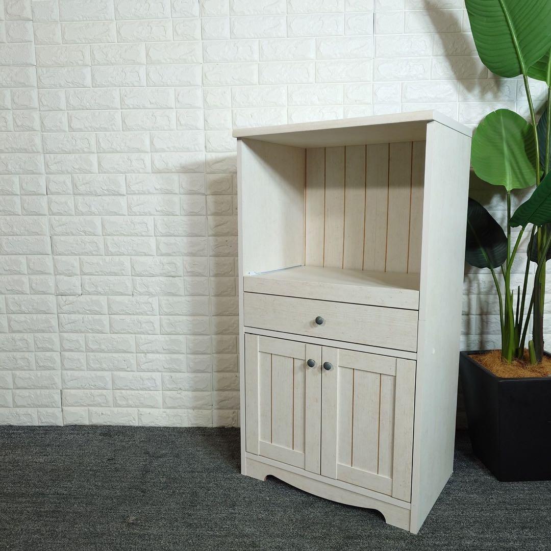 ニトリ レンジ台 リズバレー SLM1160SDH キッチン収納 D040