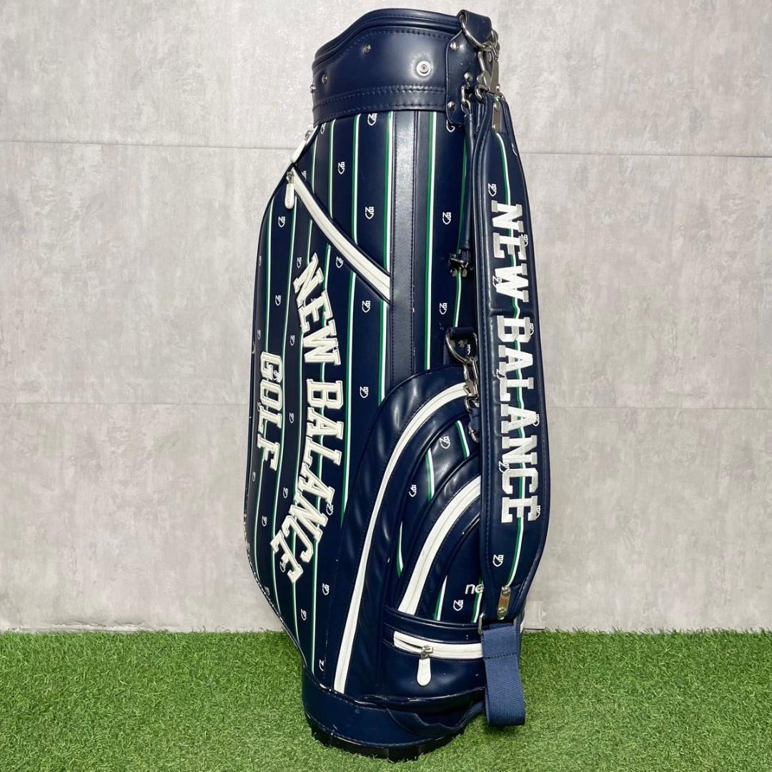 【希少】ニューバランス キャディバッグ ゴルフバッグ ストライプ 入手困難 レア