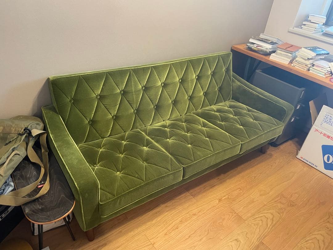 【※関東限定送料無料】カリモク60 ロビーチェア 3人シーター