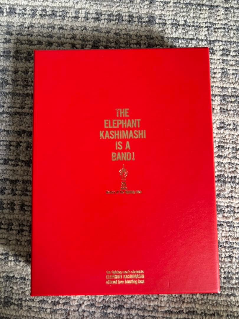 エレファントカシマシ official live bootleg box 赤箱