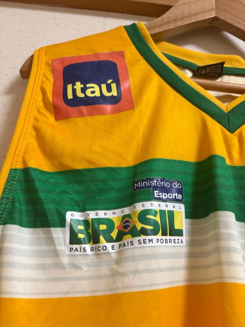 激レア　ブラジルユニバーシアード代表ウェアCBDU ノースリーブジャージ