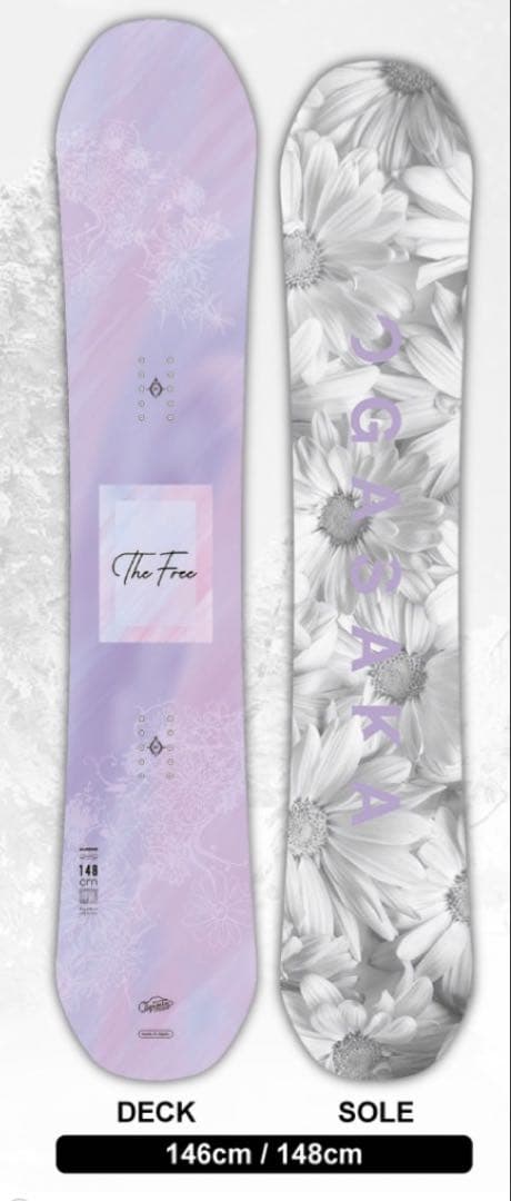 OGASAKA TF 148cm レディーススノーボード　オールラウンド