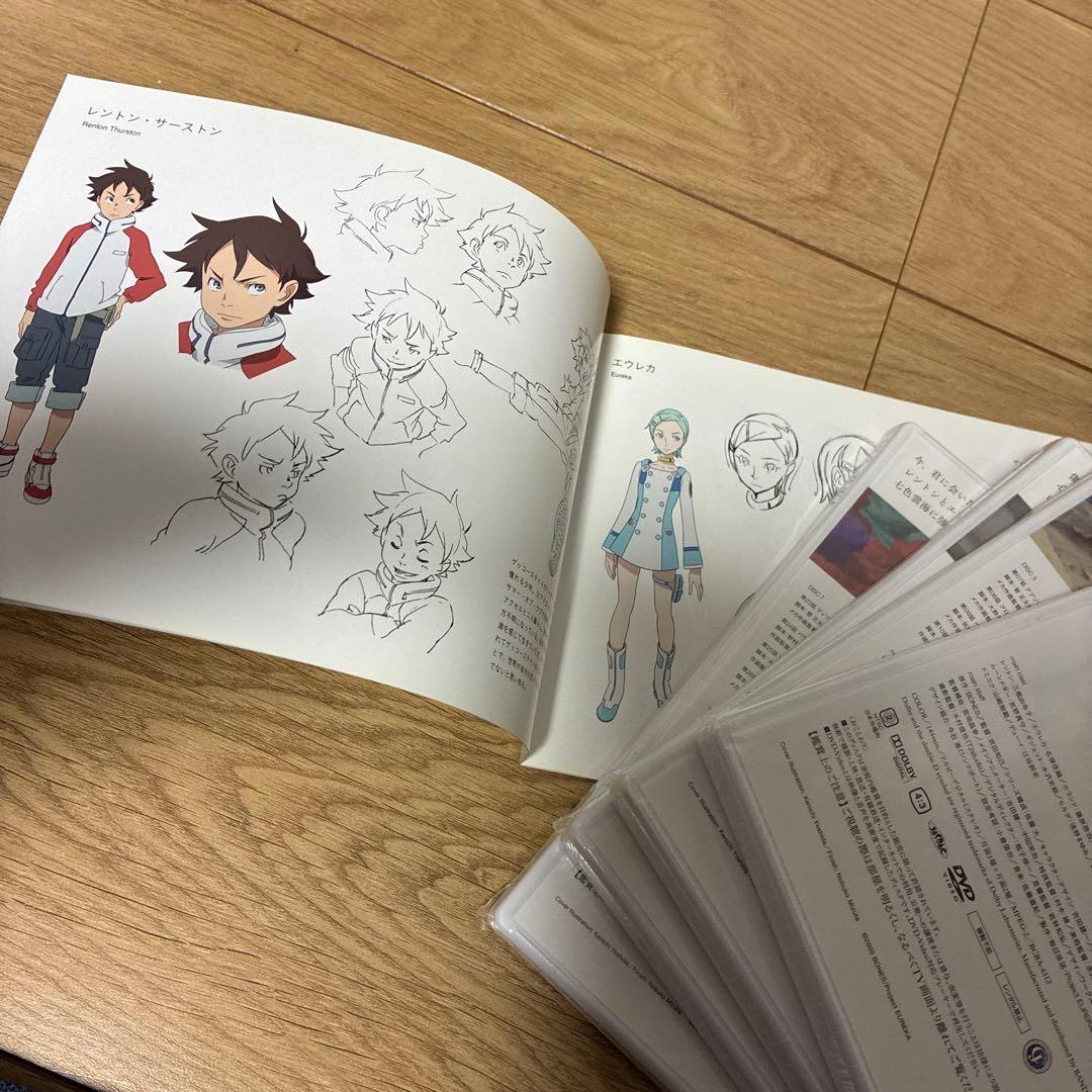 激レア未開封　シュリンク付き交響詩篇エウレカセブン DVD-BOX 1 & 2