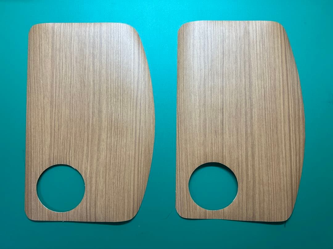 カングー2 バックドアパネル、テーブル用木目シート