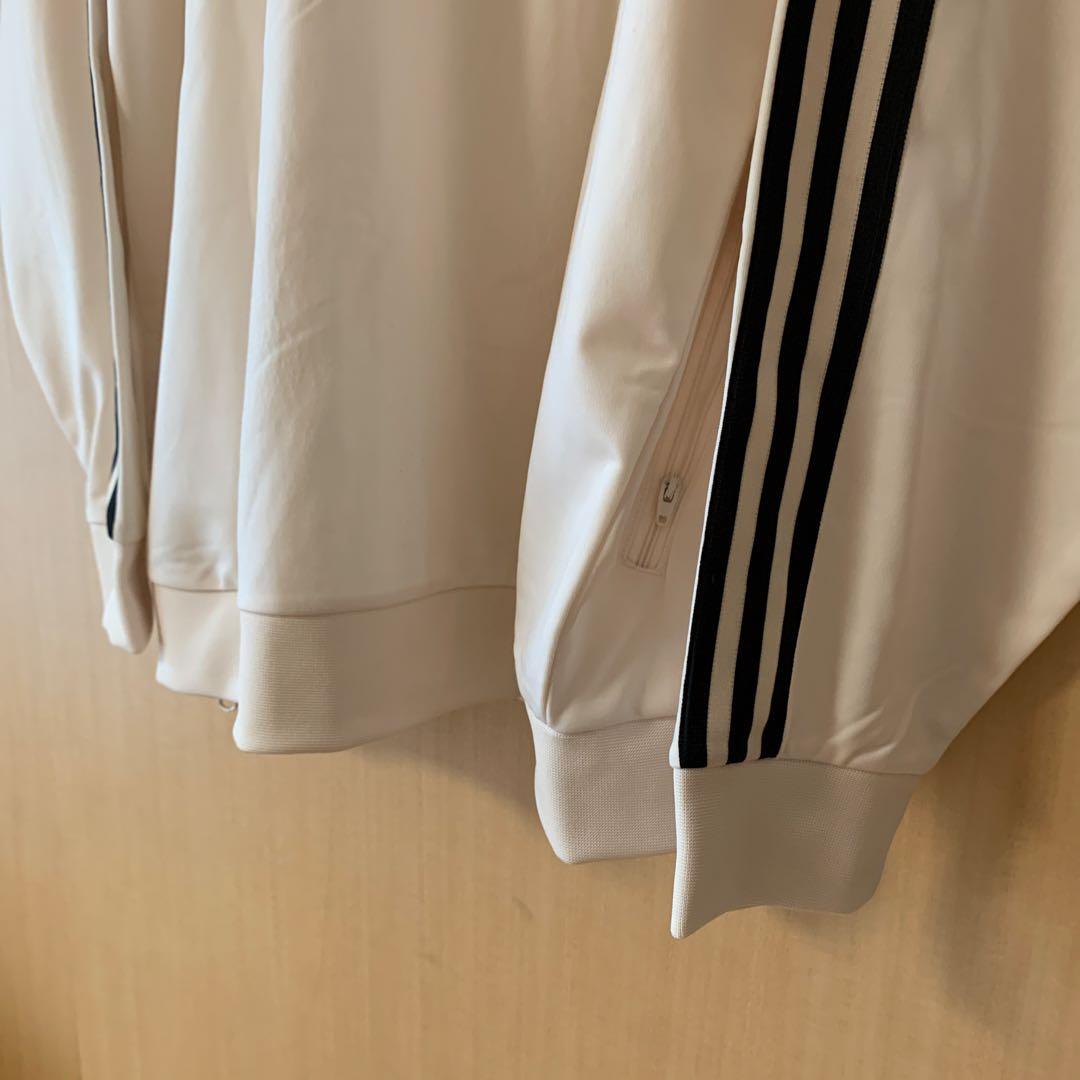 アディダスオリジナルス　トラックジャケット　ベッケンバウアー　ジャージ　ホワイト