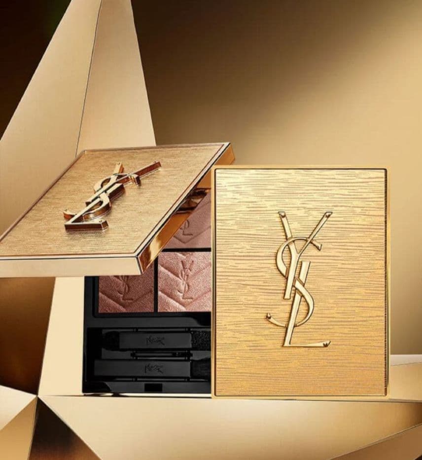 イヴ サンローラン　クチュールミニクラッチ　 025 ホリデー限定色