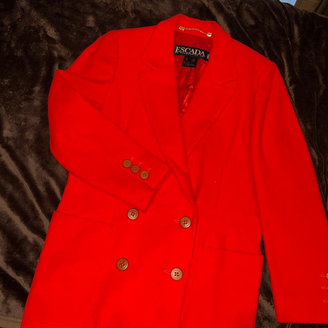 【美品】ESCADA ジャケット　ヴィンテージ　ドイツ製