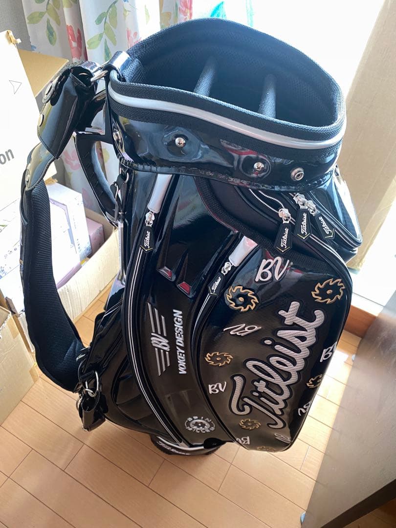 特価：キャディバッグ PUレザー スポーツゴルフバッグ メンズゴルフバッグ