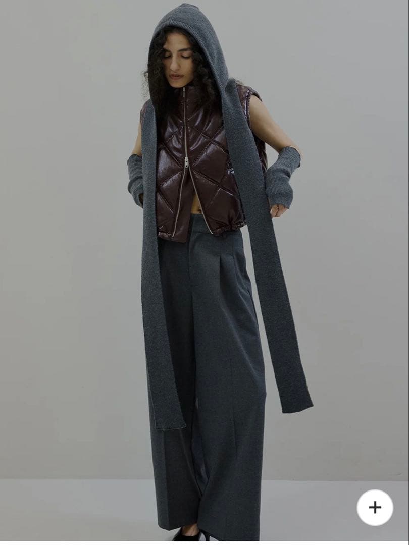 着用1回✨Ameri vintage✨QUILTING MINIVEST