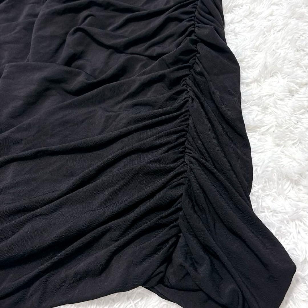 美品✨magda butrym  ローズモチーフショルダーパッドワンピース