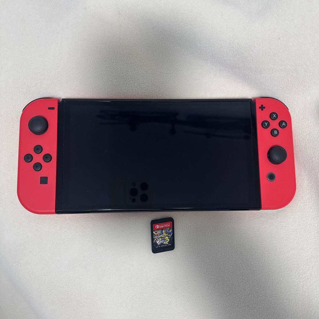 Nintendo Switch レッド 本体 スプラトゥーン3付き