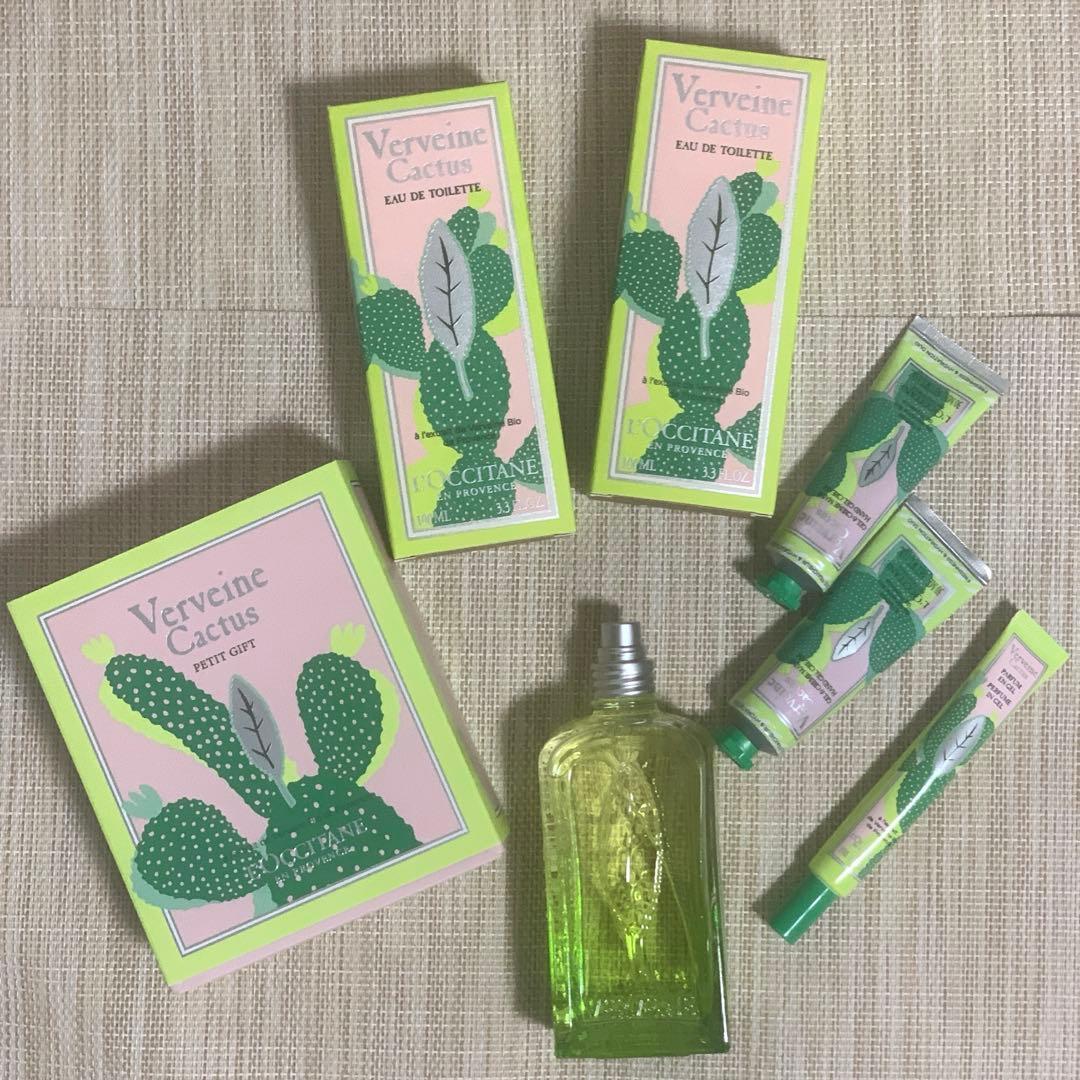ロクシタン ヴァーベナ カクタス 正規品 香水 ハンドクリーム 等 セット