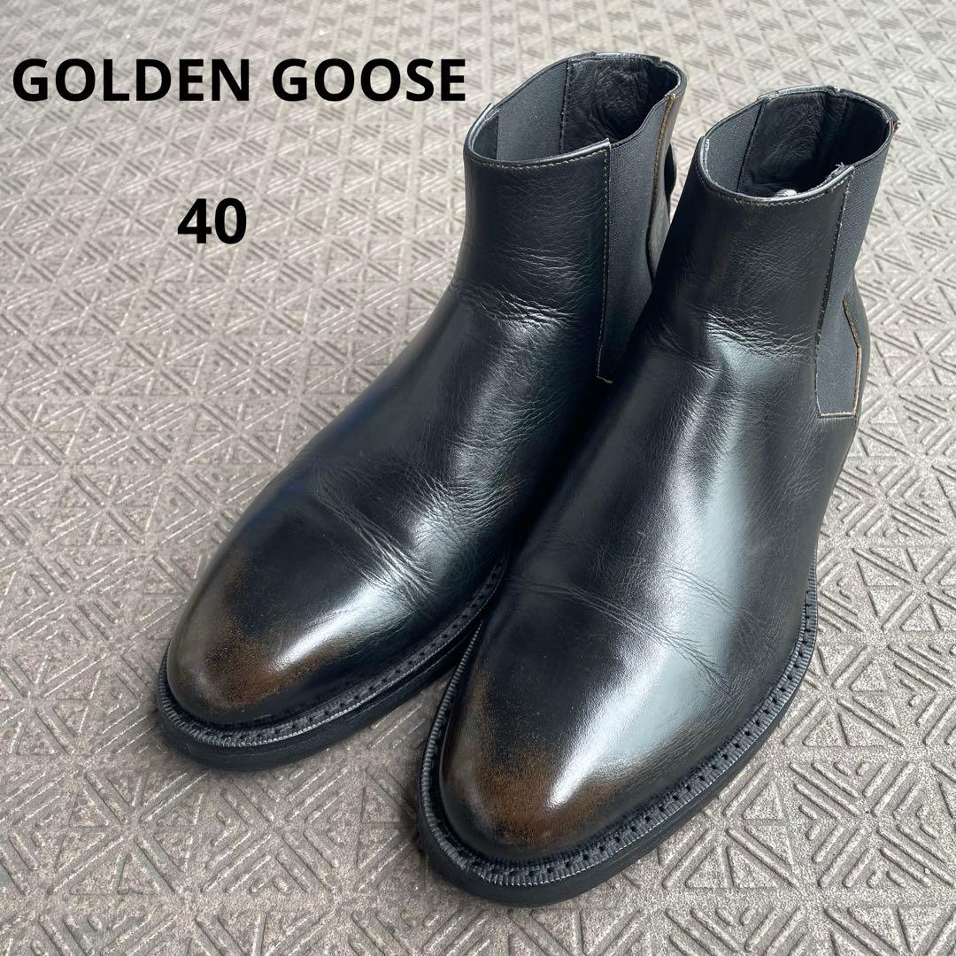 GOLDEN  サイドゴアブーツ　40